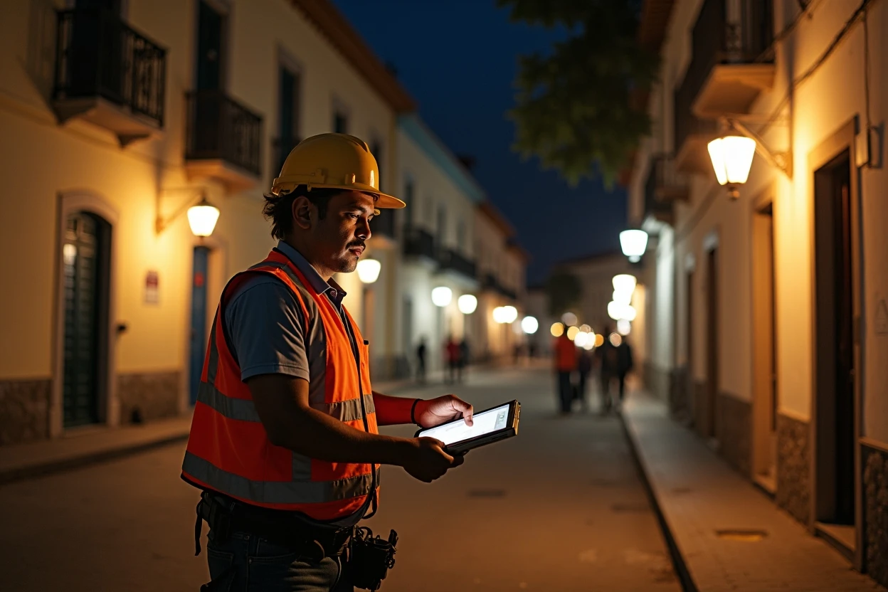 Iluminación arquitectónica de fachada y espacios interiores